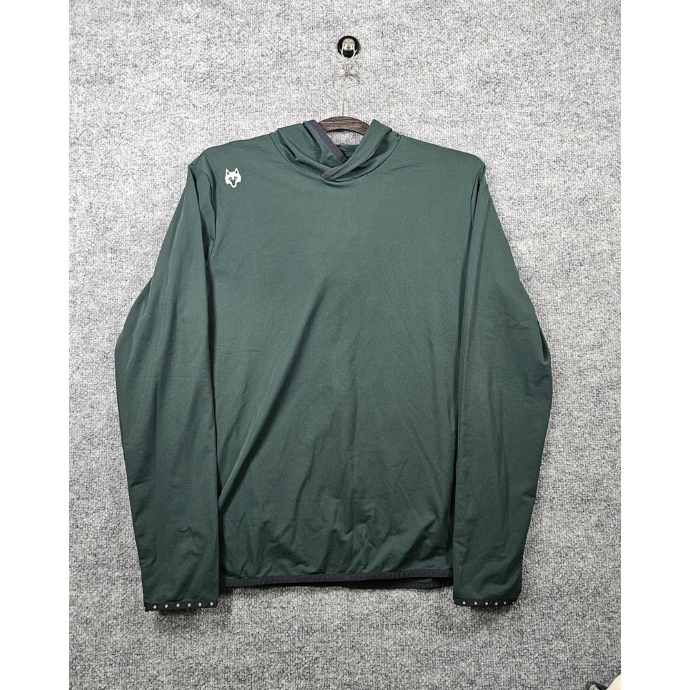NWT Greyson Men's Colorado Performance Hoodie Golf Size Medium Jesper Green